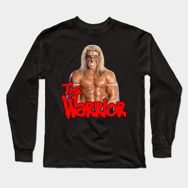 Wwe Smackdown The Ultimate Warrior Long Sleeve T-Shirt by cInox